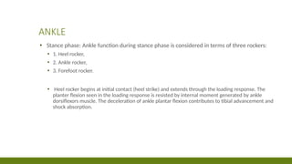 GAIT CYCLE is important in walking.abnormalities | PPTX