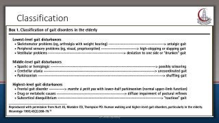 Gait in elderly