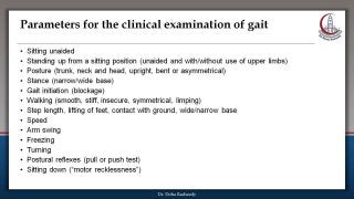 Gait in elderly