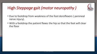 Gait in elderly