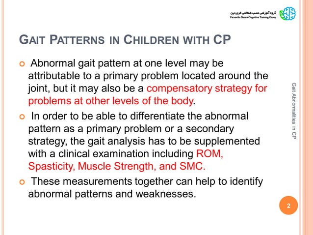 Gait pattern classification in children with cp | PDF