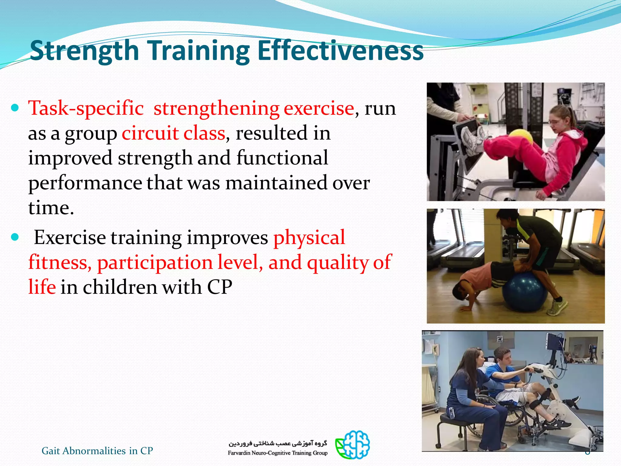 Gait training in children with cp | PDF