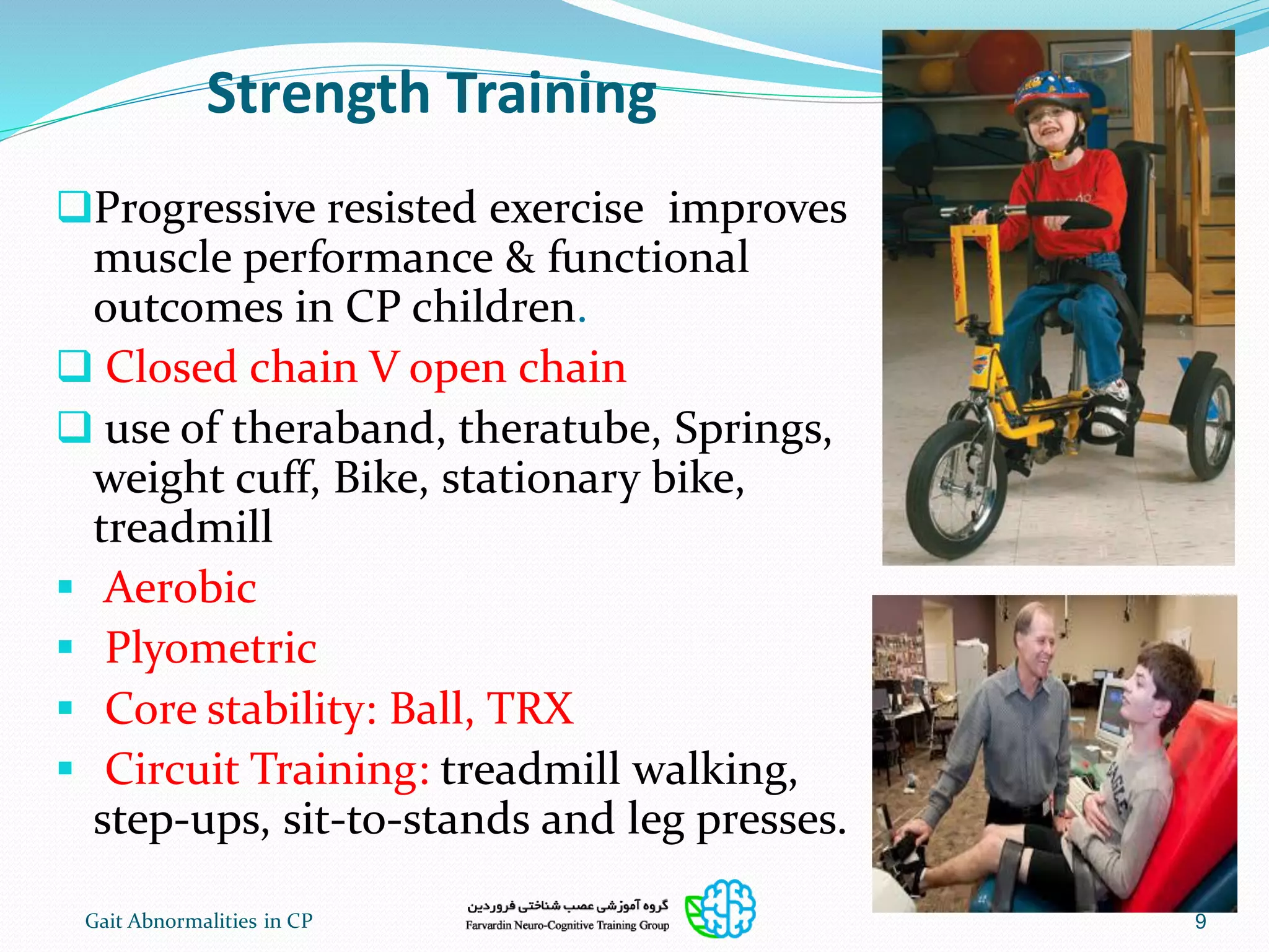 Gait training in children with cp | PDF