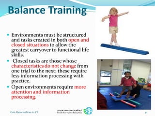 Gait training in children with cp | PDF