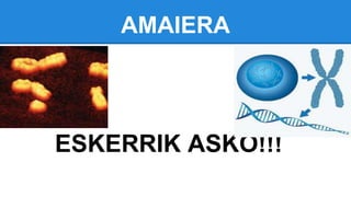 AMAIERA
ESKERRIK ASKO!!!
 