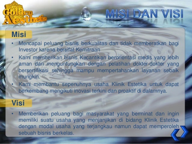 Presentasi Bisnis Investasi Kemitraan Usaha Klinik Estetika