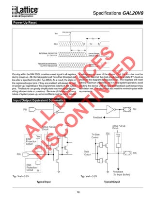 Vref Buffer Gal20 v8datasheet | PDF