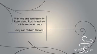 May our shul continue to be the place of learning,
spiritual growth, religious life, and community from
which we all benefit and to which we contribute,
each in our own ways.
Mazal tov to our Lev Year honorees.
The Haselkorn and Kletter Families
Congratulations to Rabbi Benjamin Samuels and
Congregation Shaarei Tefillah on the Lev Year
Celebration!
Rebecca Betensky and Jeremy Newberger
& Family
Thanking the Shaarei community for more than
a decade of friendship, support, spiritual growth,
and fun. May we always enrich each other's lives
and help to bring wisdom, prosperity, health,
and peace to the world at large.
The Dagi Family
Mazal Tov to the honorees on this well deserved
recognition. Thank you for everything you've all
done to build the Shaarei community.
Beruria and Jonathan Novich
Daya, Mia, and Sarit
 