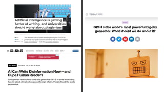 The Future of Authorship: AI Text Generation | PPTX