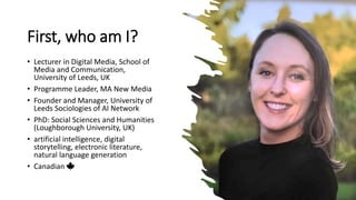The Future of Authorship: AI Text Generation | PPTX