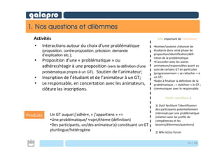 Galapro presentation du Projet