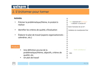 Galapro presentation du Projet