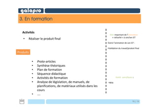 Galapro presentation du Projet