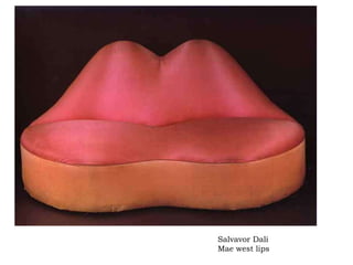 Salvavor Dali Mae west lips   