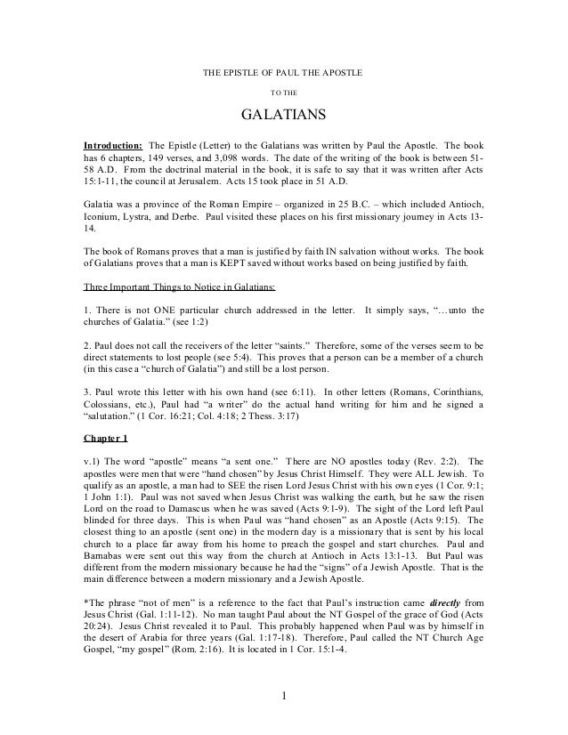 Galatians