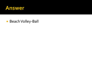  BeachVolley-Ball
 