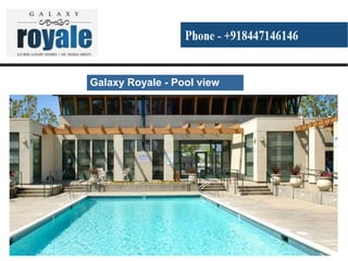Galaxy Royale - Pool view
 
