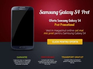 Galaxy s4 pret