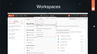 Workspaces
 