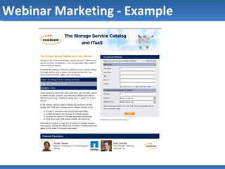 Webinar Marketing - Example 