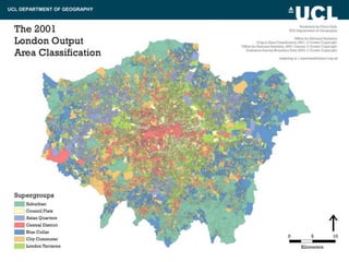 UCL DEPARTMENT OF GEOGRAPHY
 