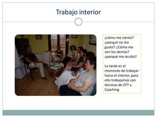 Esta soy yo !!!Qué bueno es salir delante de un grupo y mostrar con alegría lo que uno es…