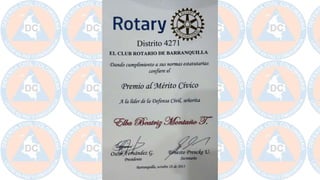 premio a la excelencia ELBA MONTAÑO‏