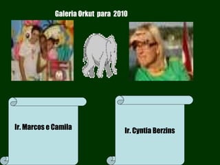 Ir. Marcos e Camila Ir. Cyntia Berzins Ir. Cyntia Berzins Galeria Orkut  para  2010 