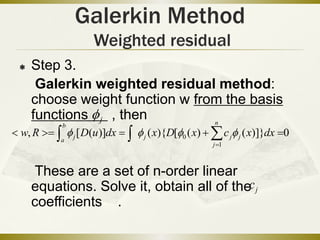 Galerkin method | PDF