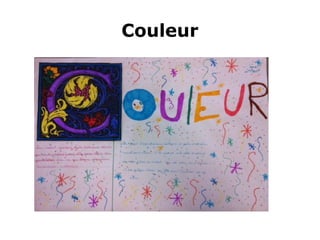 Couleur
 