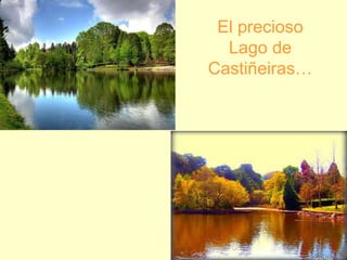El precioso Lago de Castiñeiras… 