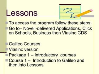 Galileo Introduction Ppt