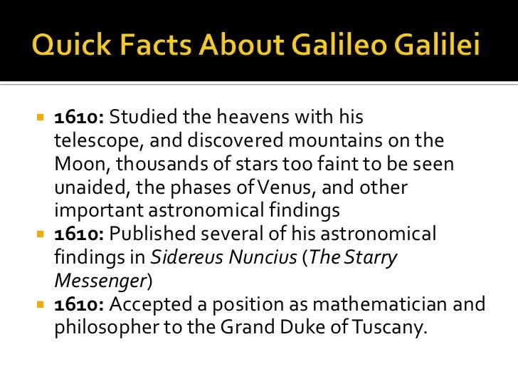 Galileo Galilei