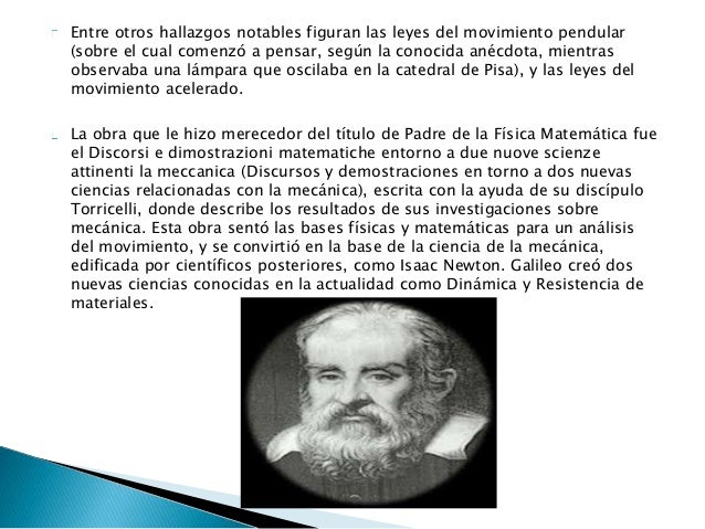 Galileo galilei aleida