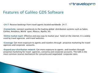 Galileo GDS Software | PPTX