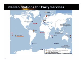 Galileo Stations for Early Services

25

 