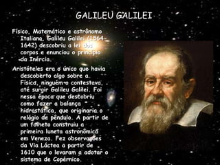 Galileu Galilei | PPTX
