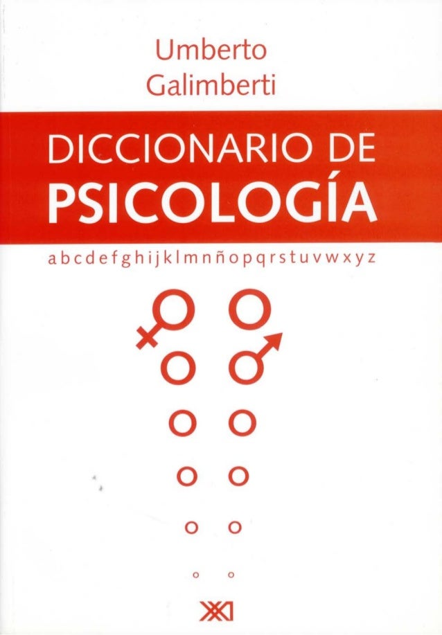 Diccionario De Psicologia Umberto Galimberti Pdf Gratis