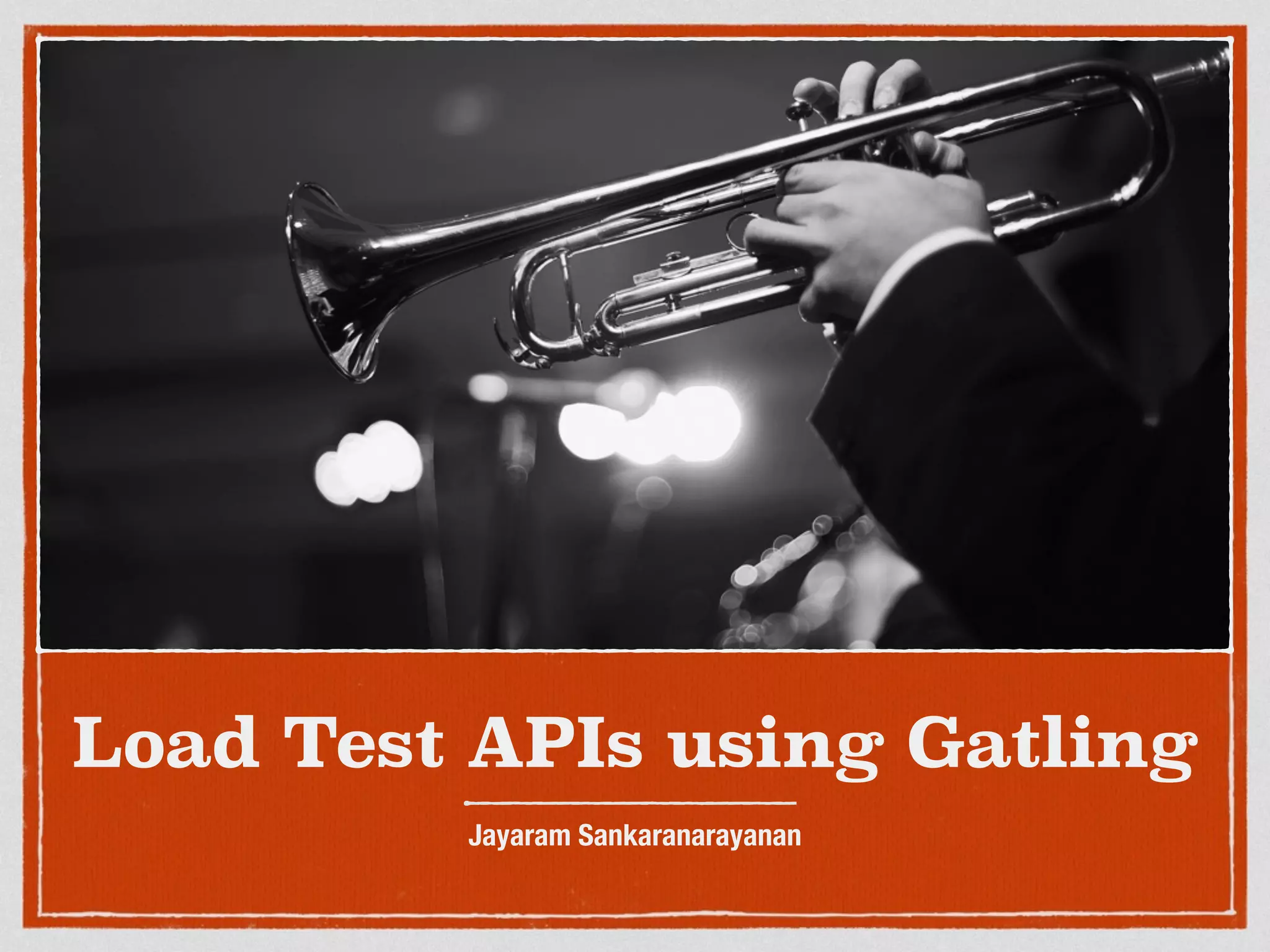 Load test REST APIs using gatling | PPT