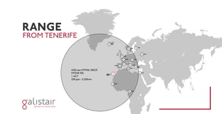 LHR
CDG
OSL
KEF
BCN
TUN
FCO
VIE
MAD
DKR
NSI
SVO
CAI
ATN
HEL
A321ceo CFM56-5B3/3
MTOW 93t
1 ACT
220 pax - 2,520nm
FROM TENERIFE
RANGE
 