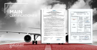 MAIN
CERTIFICATIONS II
 