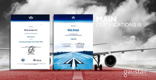 MAIN
CERTIFICATIONS III
 