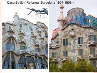 Casa Batlló ( Reforma .Barcelona 1904-1908 ),[object Object]