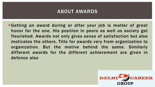 Gallantry Awards Indian army Join Indian Army | PPTX