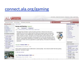 connect.ala.org/gaming