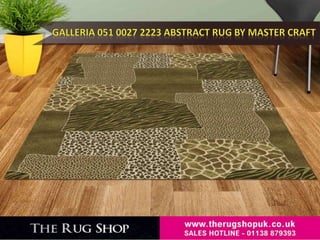 Galleria Rug Range By MasterCraft | PPTX