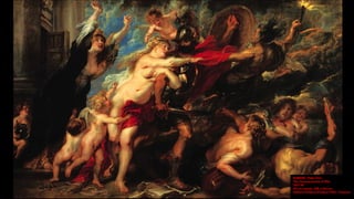 RUBENS, Peter Paul
The Consequences of War (detail)
1637-38
Oil on canvas, 206 x 342 cm
Galleria Palatina (Palazzo Pitti),...