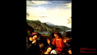 ANDREA DEL SARTO
Pietà with Saints
1523-24
Oil on wood, 239 x 199 cm
Galleria Palatina (Palazzo Pitti), Florence
 