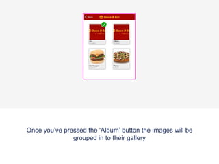 If you're looking to view photos by album, please tap the
‘Albums’ button on the top right.
 