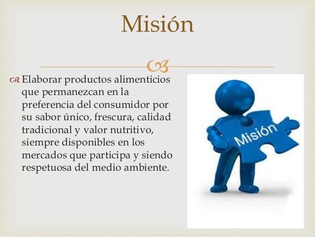 Empresa De Galletas Mision Y Vision www.slideshare.net